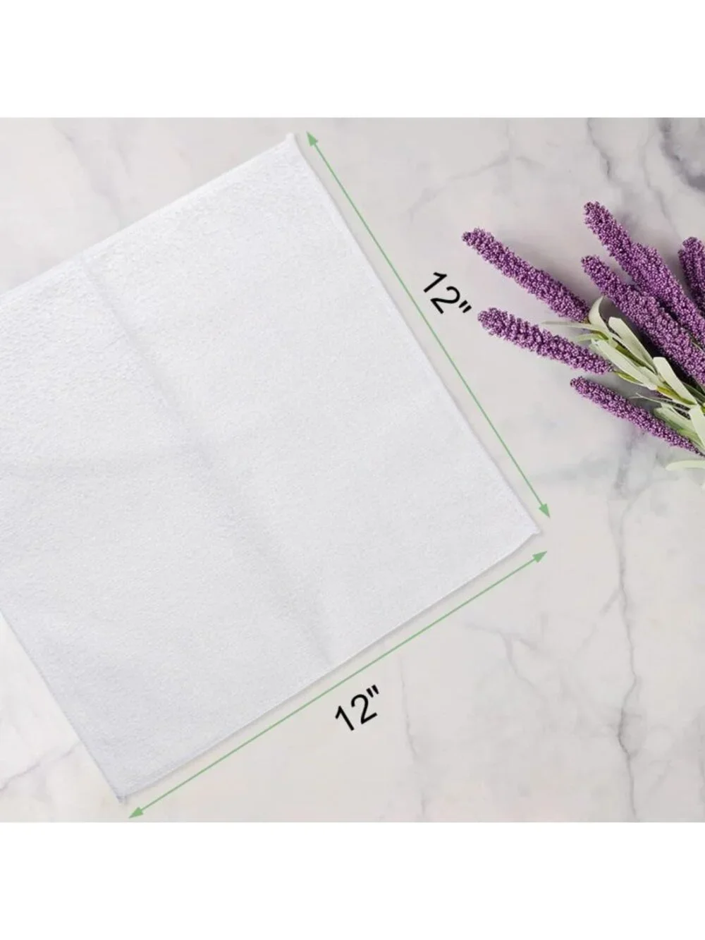 200 Pack Soft Washcloths - Ultra-Absorbent Face Towels for Spa & Daily Use